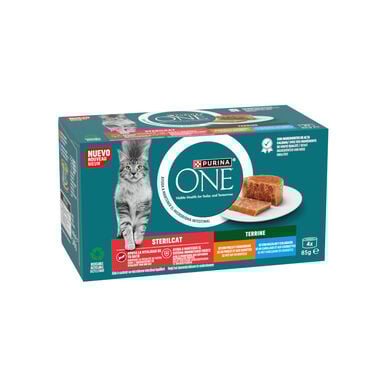 Purina ONE Esterilizado Pollo y Bacalao para gatos  