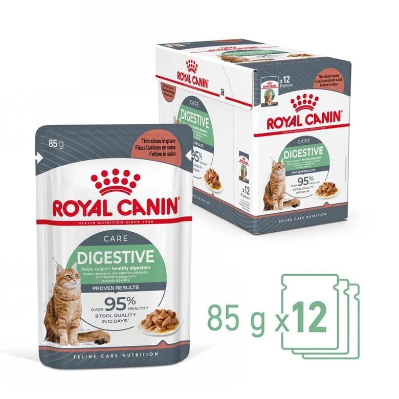 85 g Royal Canin Digestive Sensitive saquetas para gatos,  Imagem número 12 85 g Royal Canin Digestive Sensitive saquetas para gatos, , large Imagem número 12