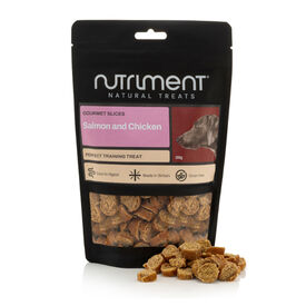 Nutriment Gourmet Barrita Snack de salmão e frango para cães