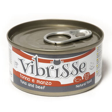 Vibrisse Cat para gatos de atum e vitela