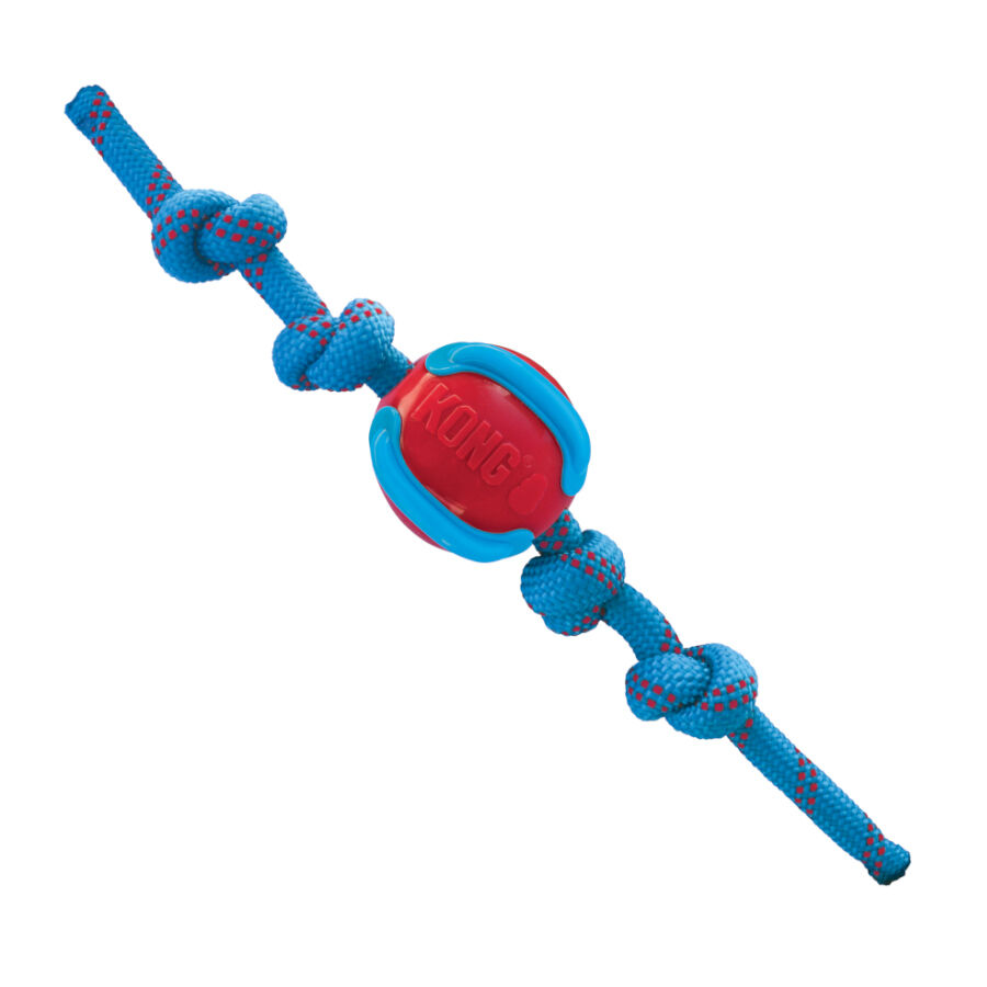 Kong Jaxx Brights Bola com Corda para c&atilde;es, , large Imagem n&uacute;mero 1