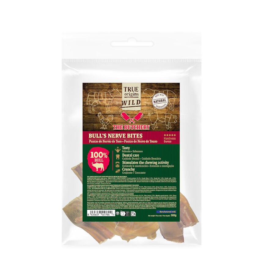 True Origins Wild Puntas Nervio Toro Snack para perros, , large Imagem n&uacute;mero 2
