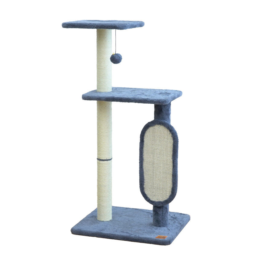 Leeby Voltaire torre arranhadora com brinquedo para gatos, , large Imagem n&uacute;mero 1