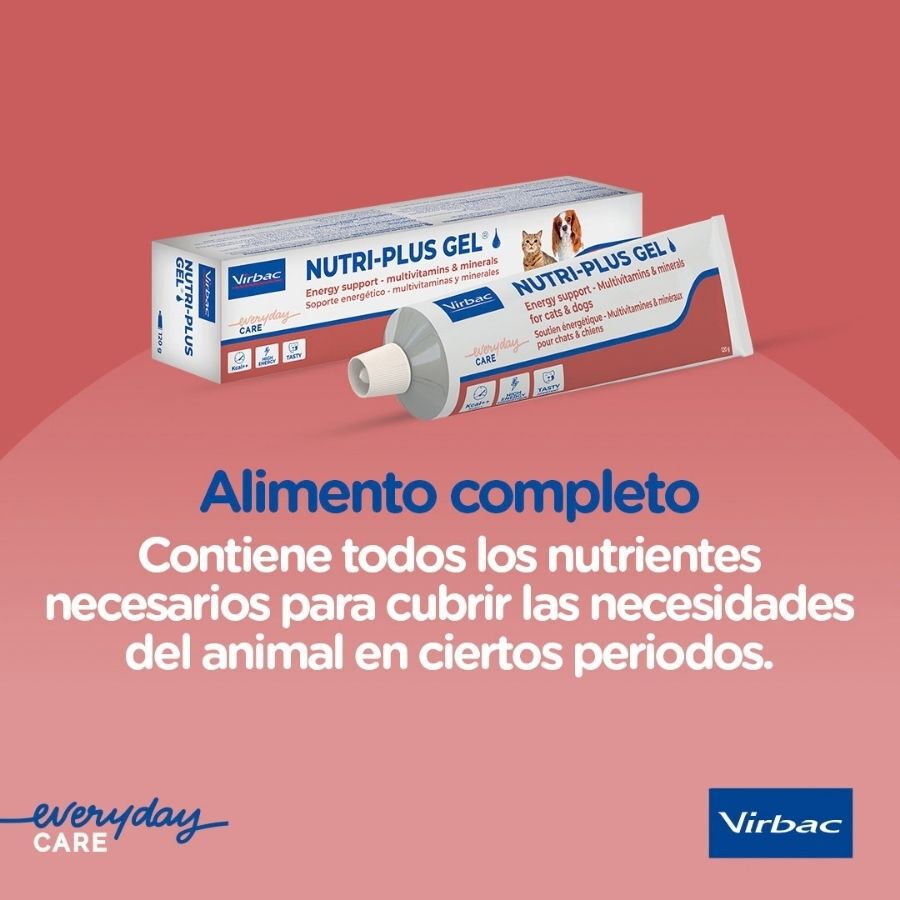 120 g Virbac Nutri-plus Gel Suplemento para c&atilde;es e gatos, , large Imagem n&uacute;mero 2