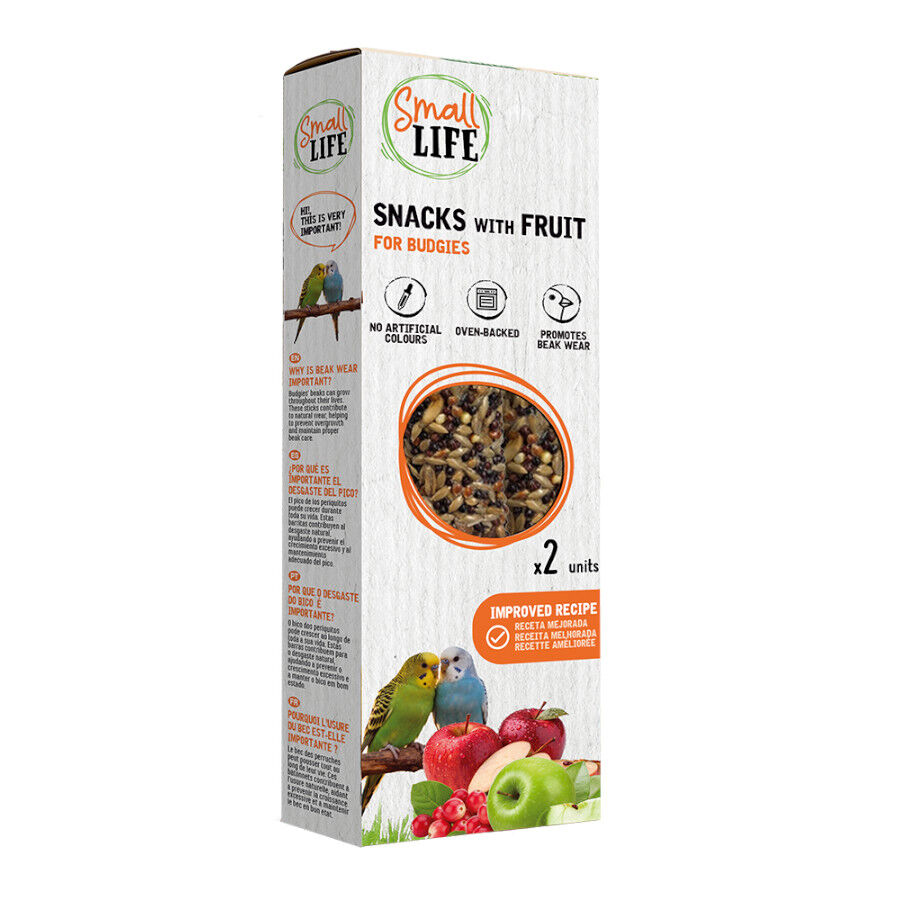 2 barritas Small Life Barritas Snack con Fruta para periquitos, , large Imagem n&uacute;mero 1