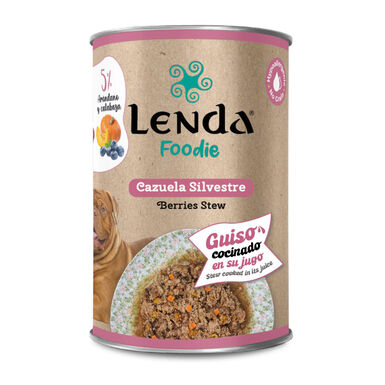Lenda Casserole Selvagem lata para cães