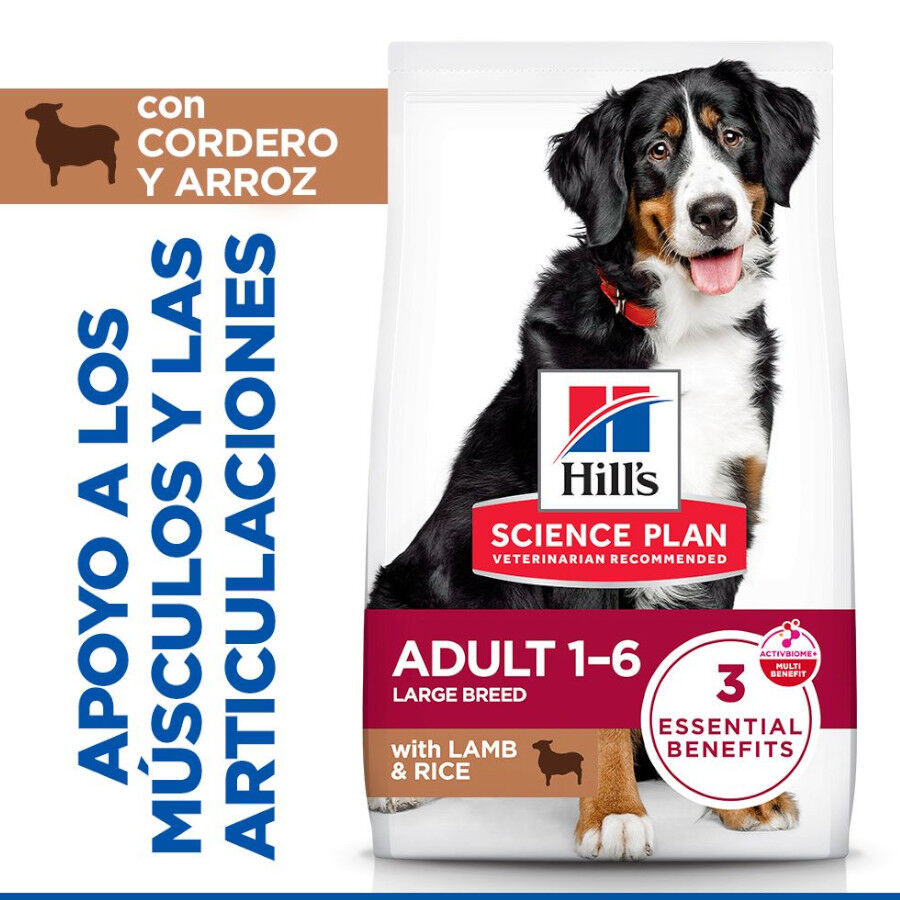 14 kg Hill's Science Plan Adult Large Cordeiro ra&ccedil;&atilde;o para c&atilde;es, , large Imagem n&uacute;mero 2