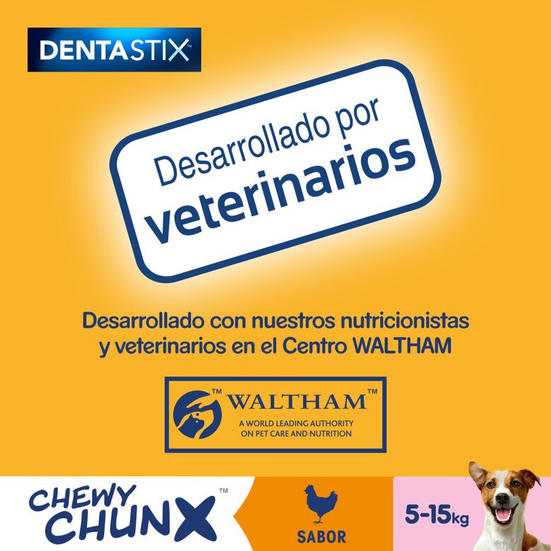 68 g Pedigree Dentastix Chewy Chunx Snacks Dentários Frango para Cães Pequenos,  Imagem número 8 68 g Pedigree Dentastix Chewy Chunx Snacks Dentários Frango para Cães Pequenos, , large Imagem número 8