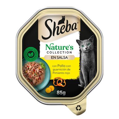 Sheba Nature Collection Frango em molho terrina para gatos