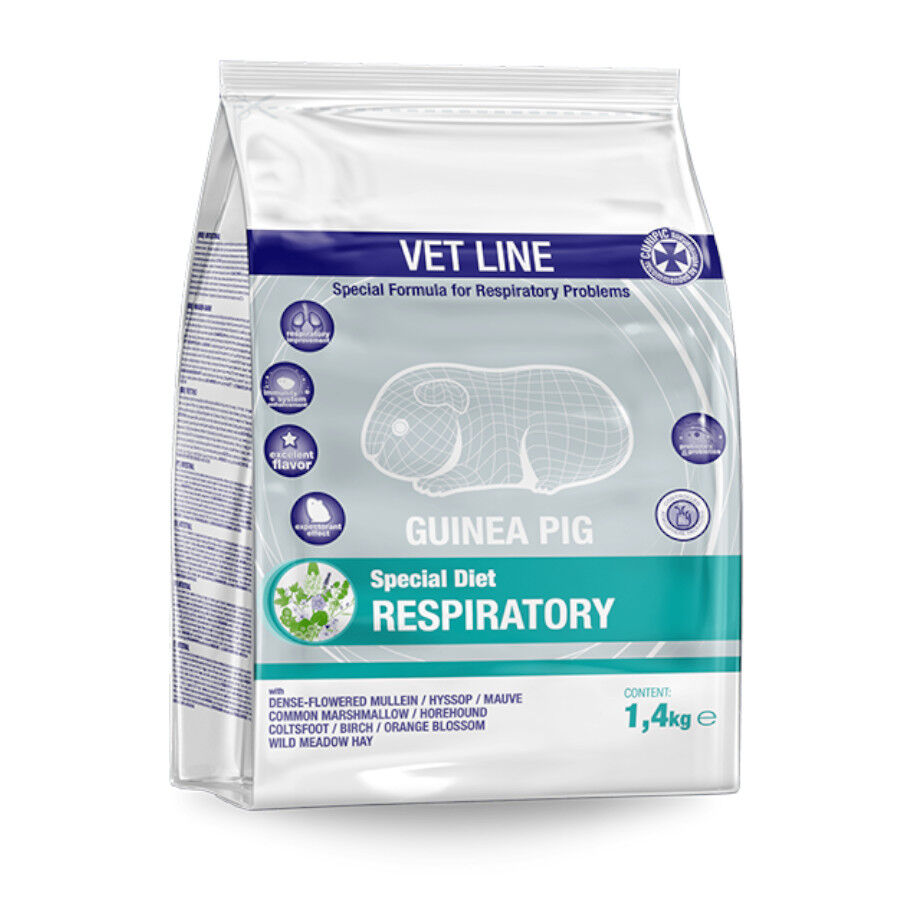 Cunipic Vet Line Respiratory Feno de prado para porquinhos-da-&iacute;ndia, , large Imagem n&uacute;mero 1