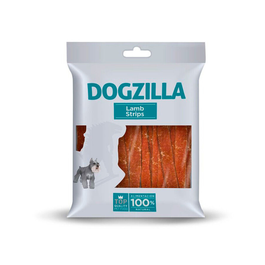 90 g Dogzilla Faixas de cordeiro, , large Imagem n&uacute;mero 1