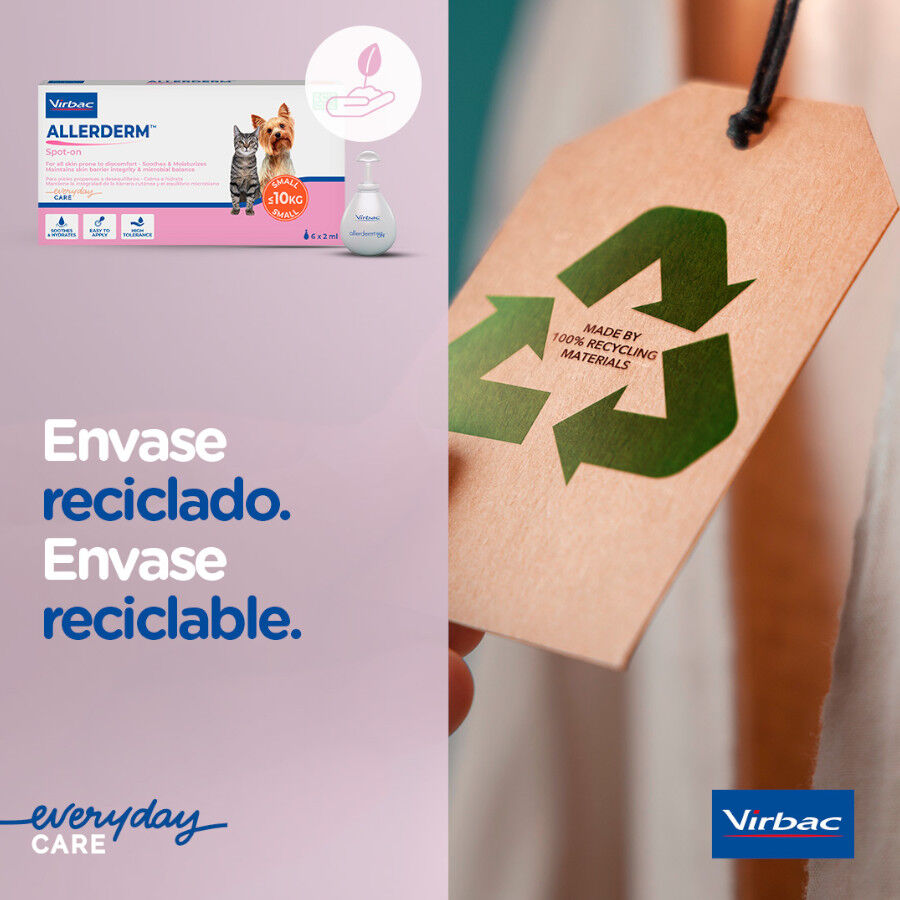 Virbac Allerderm Pipetas dermatol&oacute;gicas Allerderm Spot-On para c&atilde;es e gatos, , large Imagem n&uacute;mero 4