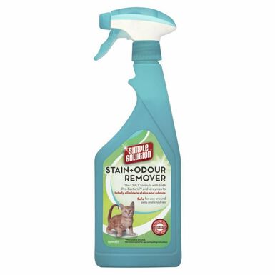 Simple Solution Spray Remove Odores para Gatos