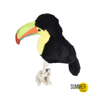 Summer Vibes Tucano de Peluche com Corda para cães