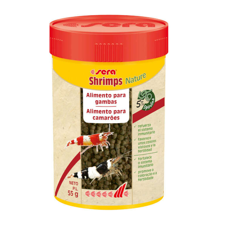 Sera Shrimps Nature Alimento para camarões,  Imagem número 1 Sera Shrimps Nature Alimento para camarões, , large Imagem número 1