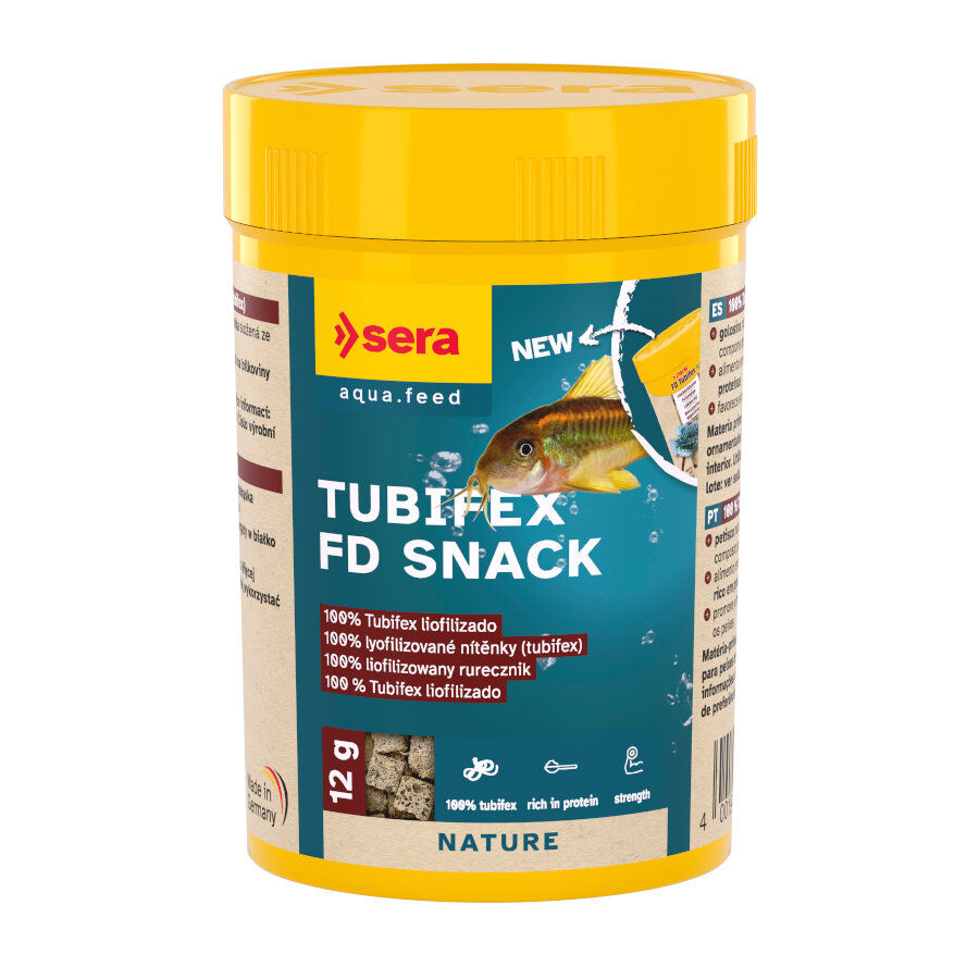 Sera FD Tubifex Guloseimas Fortificantes para peixes, , large Imagem n&uacute;mero 1