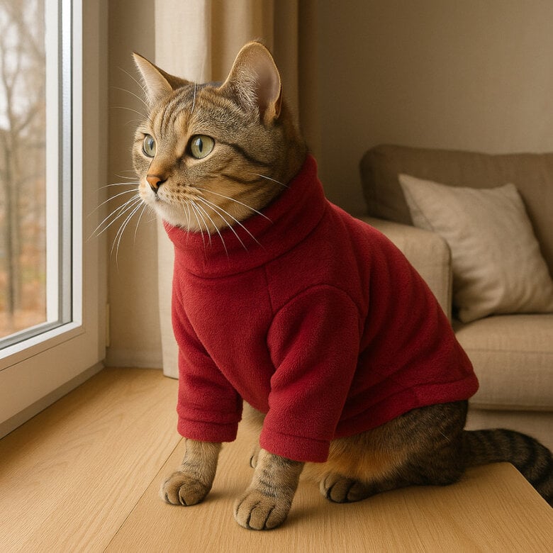 Outech Casaco em Polar para gatos,  Imagem número 1 Outech Casaco em Polar para gatos, , large Imagem número 1