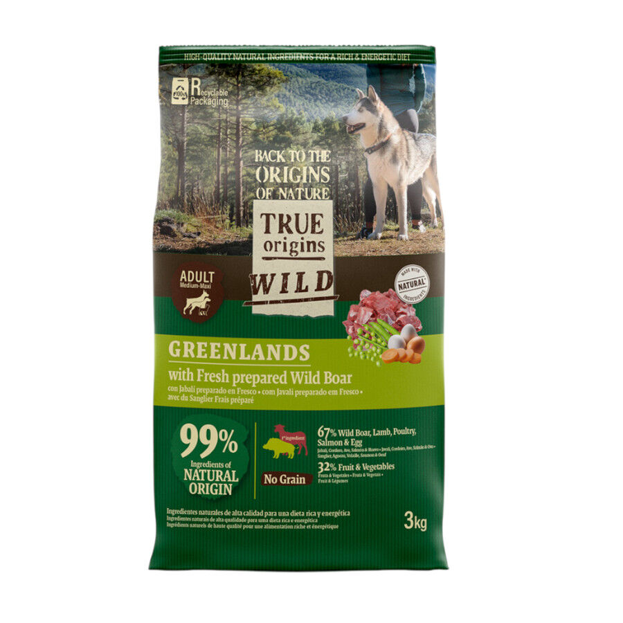 True Origins Wild Greenlands ra&ccedil;&atilde;o para c&atilde;es., , large Imagem n&uacute;mero 1