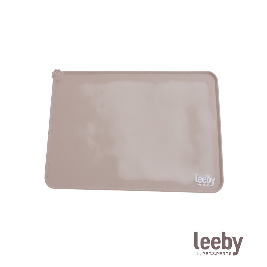 Leeby Tapete Antiderrapante para Comedouros de c&atilde;es e gatos, , large Imagem n&uacute;mero 2