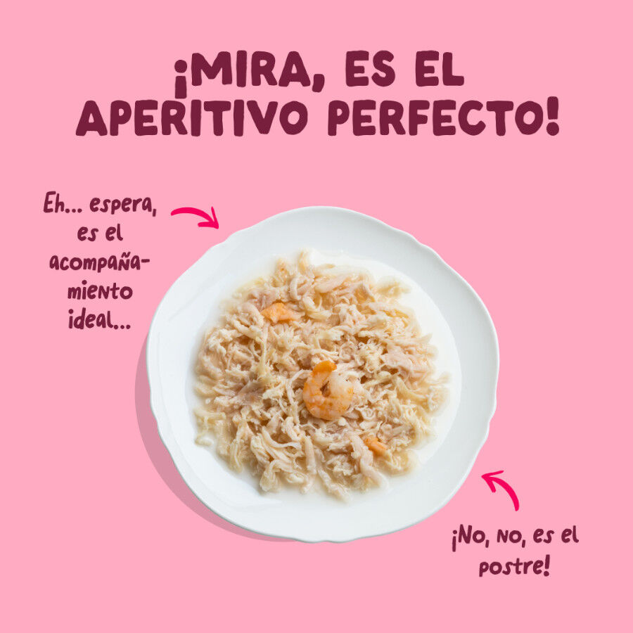 70 g Edgard & Cooper Filetes de Pollo y Gambas Lata para gatos, , large Imagem n&uacute;mero 3