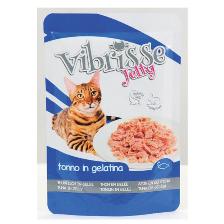 Vibrisse Jelly atún en gelatina para gatos image number null