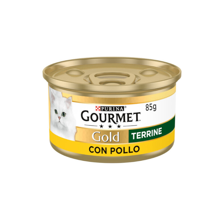 85 g Gourmet Gold Terrine de Frango em lata para gatos,  Imagem número 1 85 g Gourmet Gold Terrine de Frango em lata para gatos, , large Imagem número 1