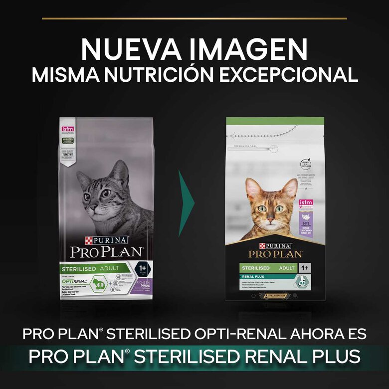 Pro Plan Adult Sterilized Peru ração para gatos, , large image number null