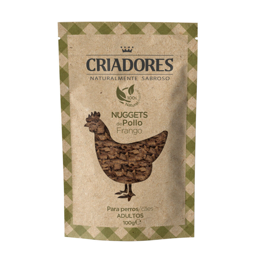 100 g Criadores Nuggets de frango para c&atilde;es, , large Imagem n&uacute;mero 1