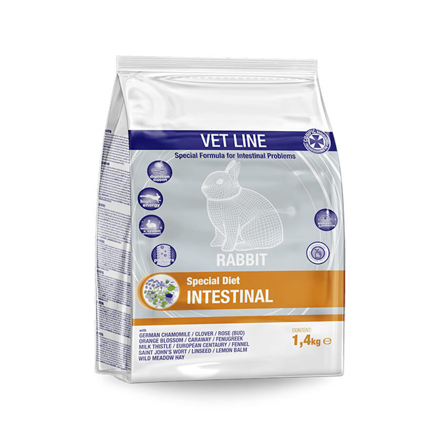 Cunipic Vet Line Intestinal Feno de prado para coelhos, , large Imagem n&uacute;mero 1