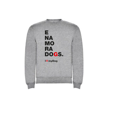 Outech I Love My Dog Camisola Cinzenta com estampado