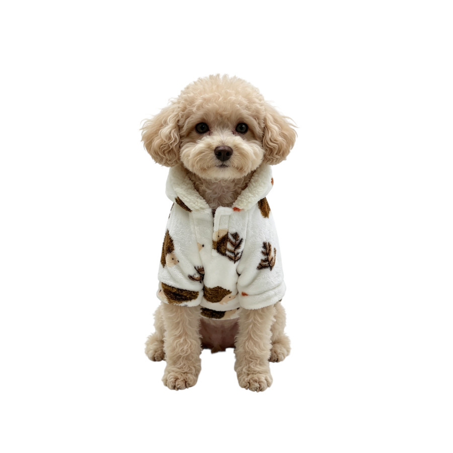 Gotoo Camisola Polar com Padr&atilde;o de Ouri&ccedil;os para c&atilde;es, , large Imagem n&uacute;mero 7