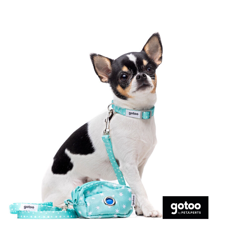 Gotoo Porta-sacos estampado verde para c&atilde;es, , large Imagem n&uacute;mero 3