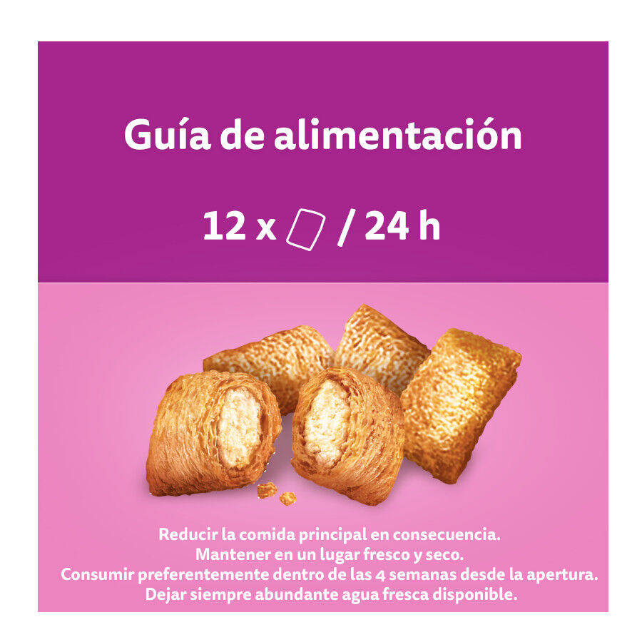 50 g Whiskas Anti-Hairball Snacks para Gatos&nbsp;, , large Imagem n&uacute;mero 3