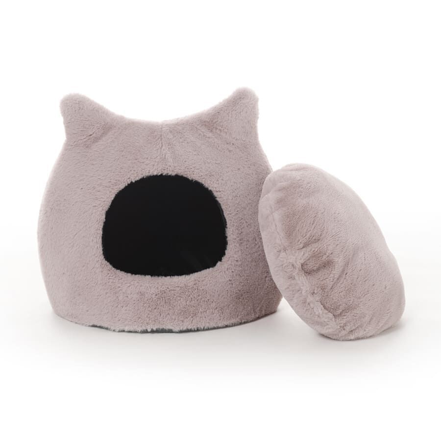 Leeby Igloo Anti Stress Rosa para gatos, , large Imagem n&uacute;mero 4