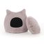 Leeby Igloo Anti Stress Rosa para gatos, , large Indicador imagem número 4