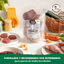 1 kg Wild Balance BARF Coelho com Legumes Frescos alimentação natural congelada para cães, , large Indicador imagem número 7