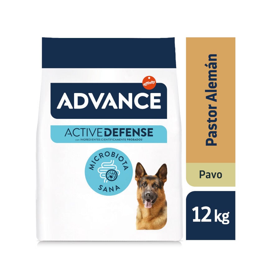 12 kg Advance Active Defense Pastor Alem&atilde;o Adult Aves ra&ccedil;&atilde;o para c&atilde;es, , large Imagem n&uacute;mero 2