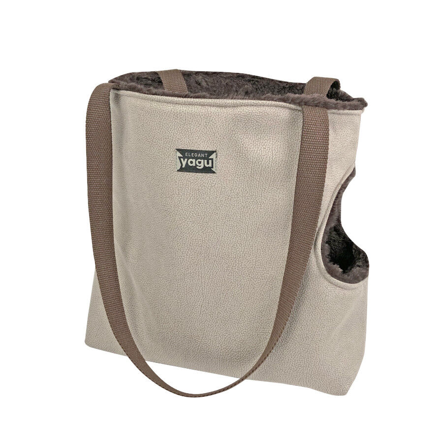 Yagu Colecci&oacute;n Elegant Saco de Transporte Coffee para animais de estima&ccedil;&atilde;o, , large Imagem n&uacute;mero 1