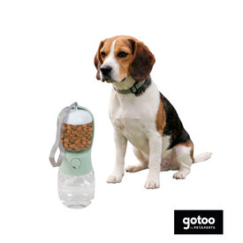 Gotoo Bebedouro e Comedouro Port&aacute;til 2 em 1 para c&atilde;es e gatos