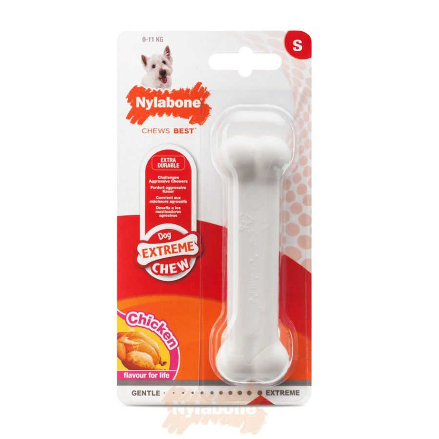 Nylabone Dura Chew Wolf osso mordedor de nylon para c&atilde;es , , large Imagem n&uacute;mero 1