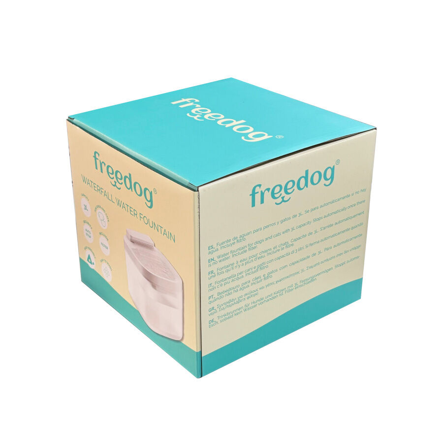 3 L Freedog Freeflow Fonte Autom&aacute;tica branca para c&atilde;es, , large Imagem n&uacute;mero 7