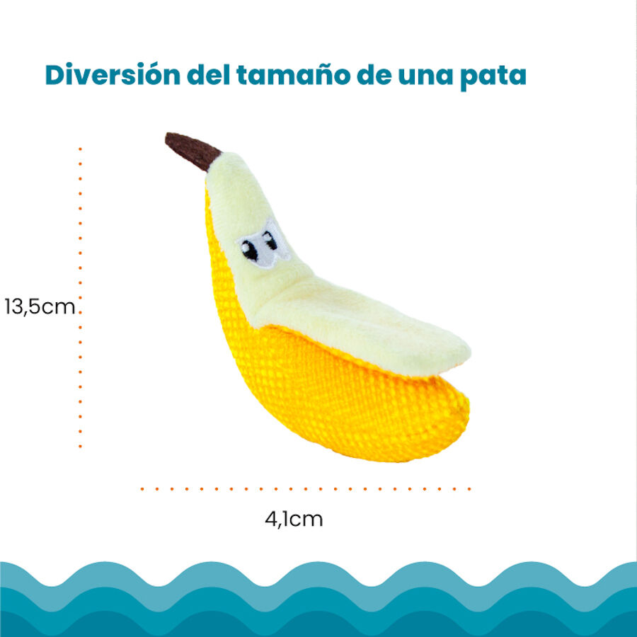 Catstages Dental Peluche Banana para gatos, , large Imagem n&uacute;mero 5
