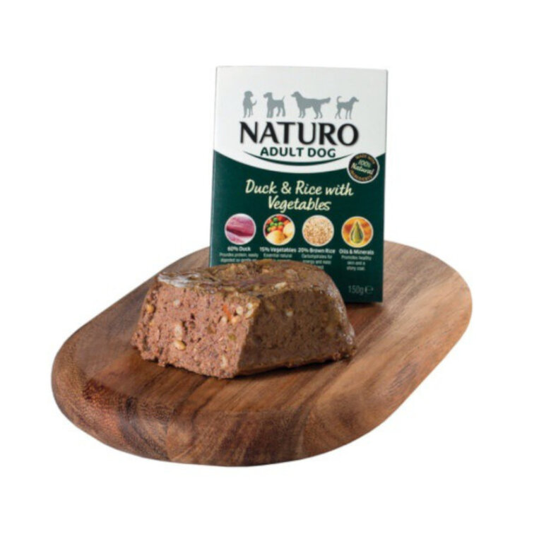 Naturo Mini comida húmeda para perros 150gr Imagem número 1 Naturo Mini comida húmeda para perros 150gr Imagem número 1