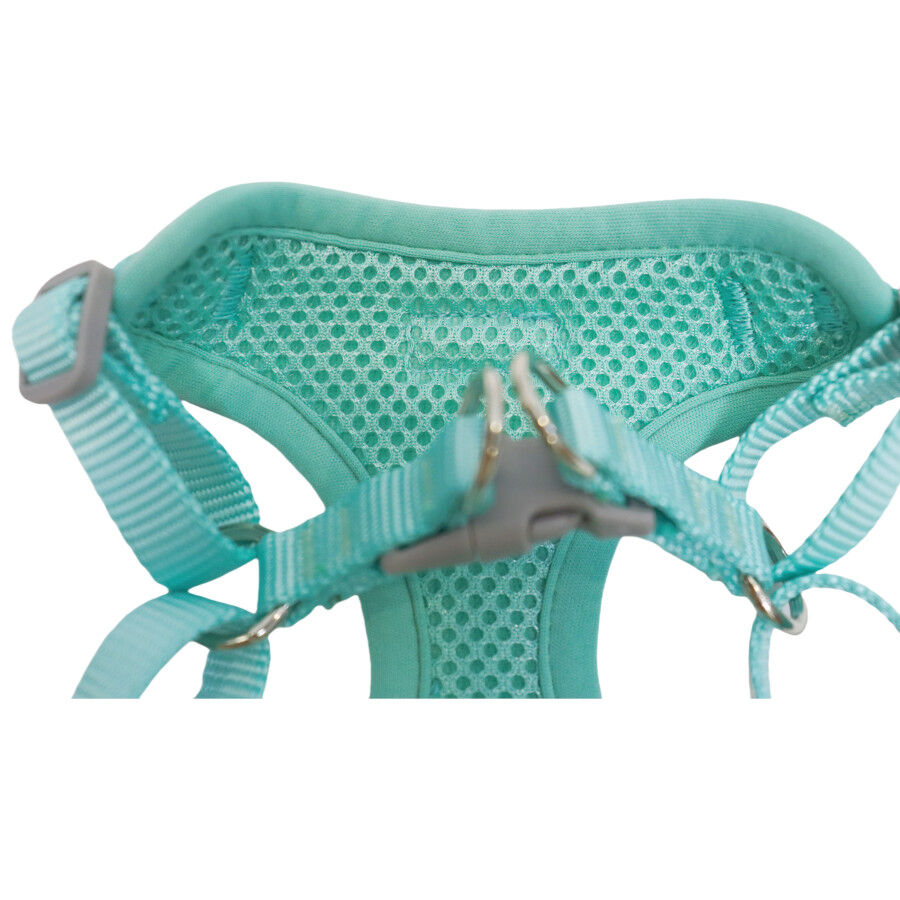 Gotoo Peitoral estampado estrelas verde menta para c&atilde;es, , large Imagem n&uacute;mero 4