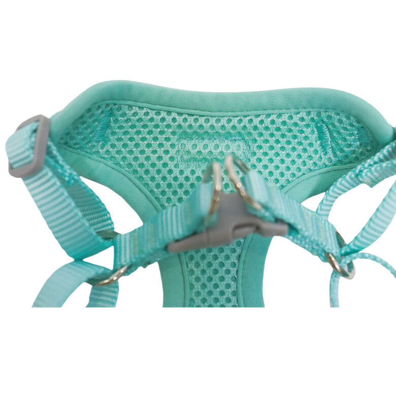 Gotoo Peitoral estampado estrelas verde menta para cães,  Imagem número 4 Gotoo Peitoral estampado estrelas verde menta para cães, , large Imagem número 4