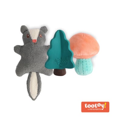 Tootoy! Puppy Woodland Conjunto de brinquedos para cachorros