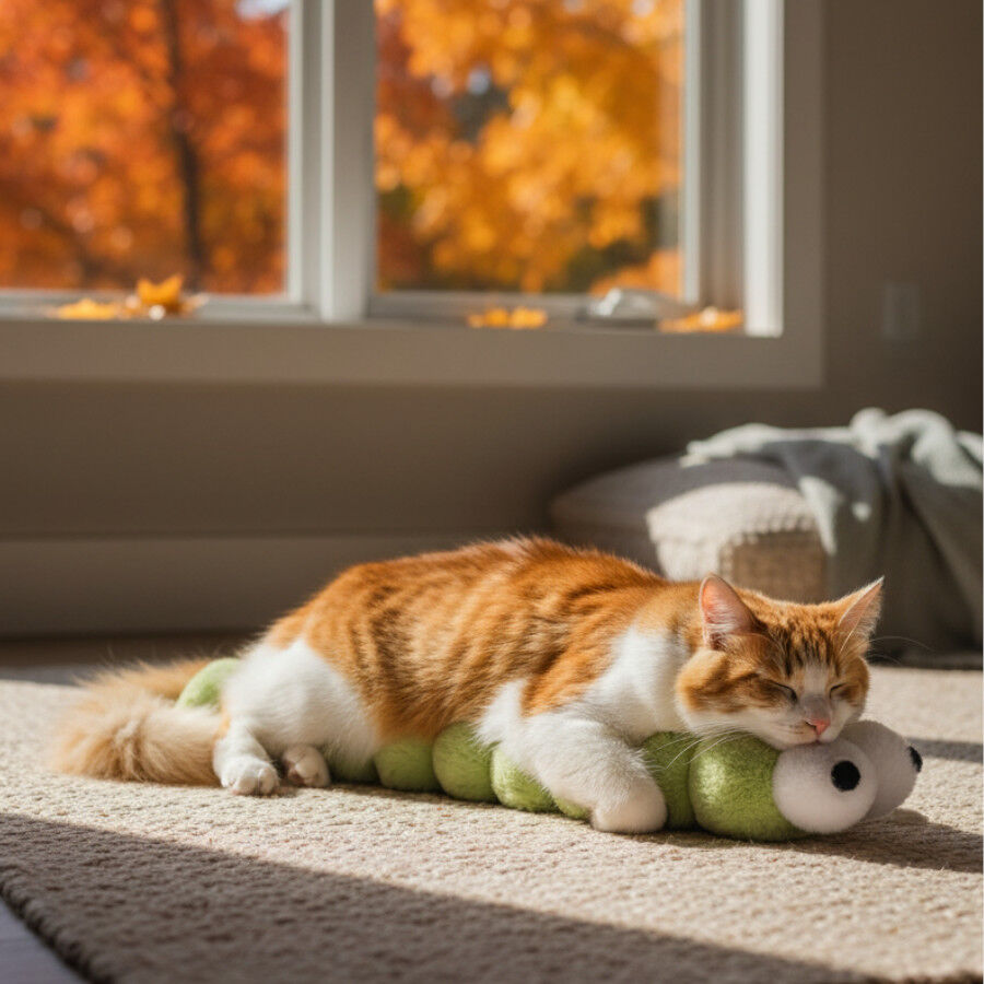 Tootoy! Comfort & Relax Brinquedo Olhos de Minhoca para gatos, , large Imagem n&uacute;mero 1