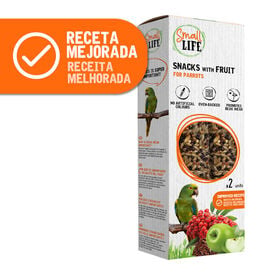 Small Life Barritas com Fruta para papagaios