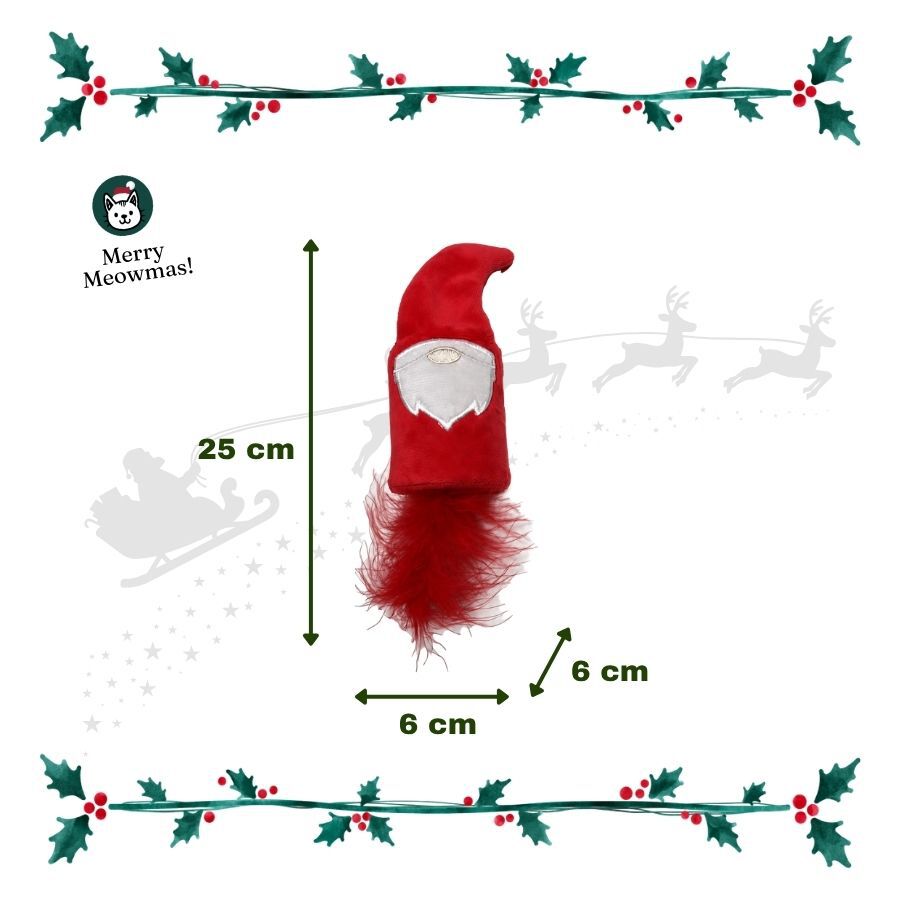 Wonder Christmas Teaser Pai Natal Brinquedo para gatos, , large Imagem n&uacute;mero 3