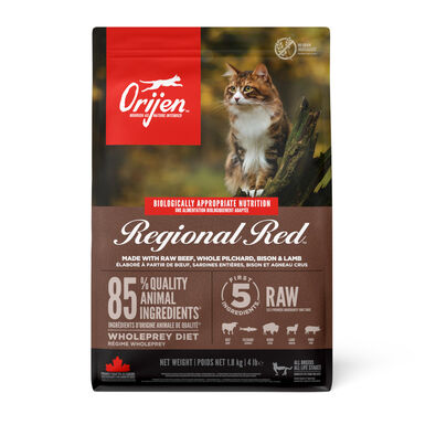 Orijen Regional Red ração para gatos
